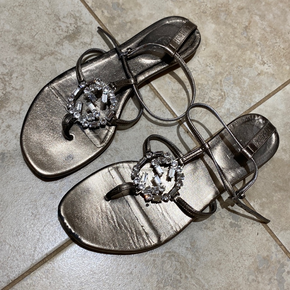 Gucci Crystal sandals